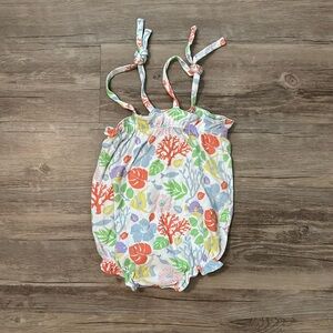The Beaufort Bonnet Company Rosey Romper Bimini Botanical